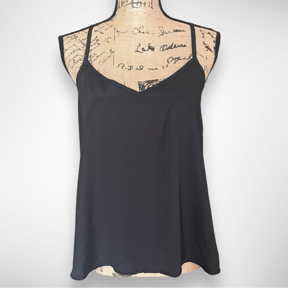 Hollister Tops - HOLLISTER Women's Black Strappy Racerback Tank‎ Top Medium | NWT